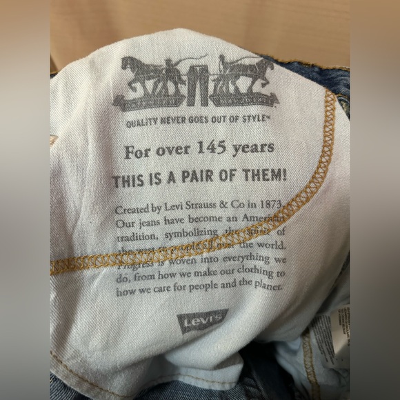 Men’s Levi’s 550 Relaxed Fit Jeans W36 Straight Leg Denim - Picture 5 of 8